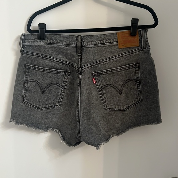 Levi's 501 Original Fit High Rise Women's Shorts, Hit the Road BB (greyish), 32 - Picture 9 of 15